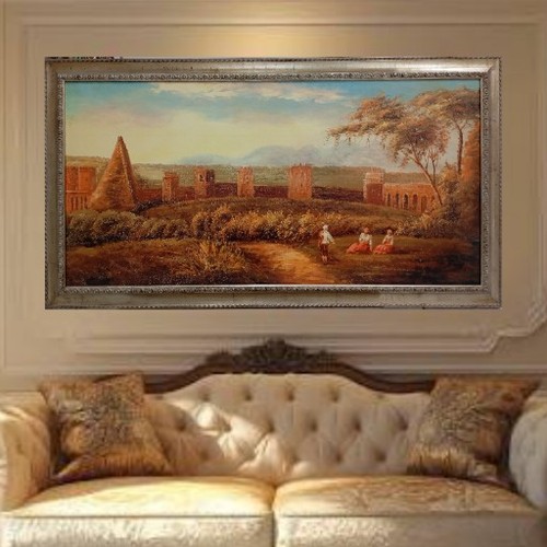 Quadro stampa tela grande - su,