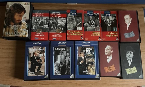 Lotto ideocassette vhs - lotto, totò