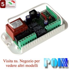 CENTRALE CENTRALINA UNIVERSALE PER AUTOMAZIONE SERRANDE AVVOLGIBILI E BASCULANTI