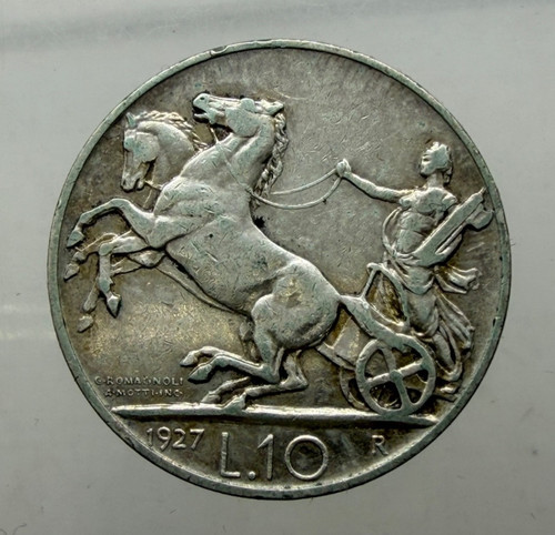 Lire biga 1927 - 10,