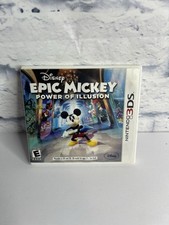 Disney Epic Mickey Power of Illusion (Nintendo 3DS, 2012) Completo