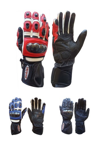 Guanti moto pelle pista - moto,