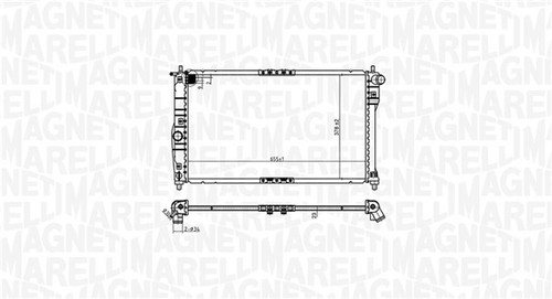 Magneti marelli radiatore - magneti,