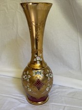Vaso cristallo boemia anni - vaso,