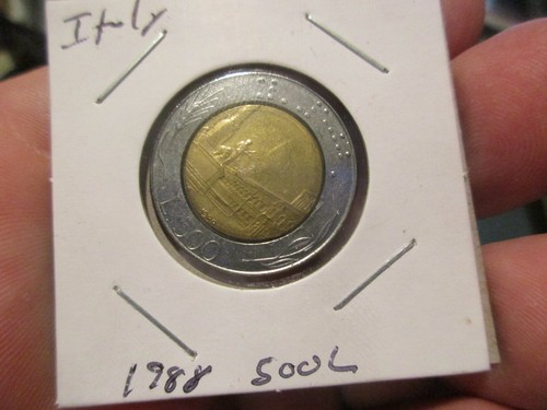 Italy 1988 500 - italy, lira