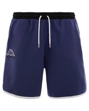  Pantaloncini Shorts UOMO Kappa Banda 222 Blue Nero LOGO ELE con tasche Cotone 