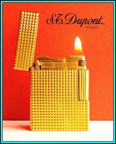 Dupont line 1 small gold - dupont,