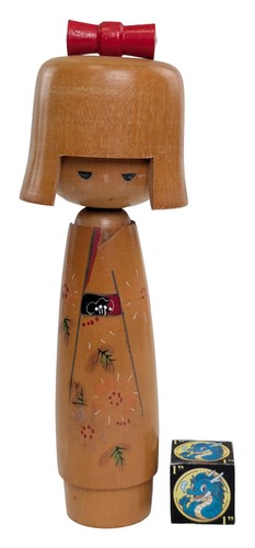 Bambola kokeshi creativa - bambola,