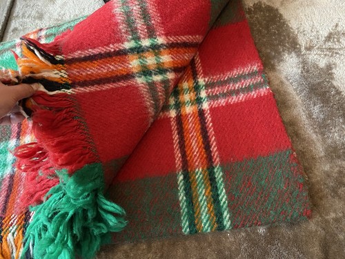Coperta lana vintage - , tessuto