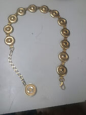 Donna Cintura In Metallo colore oro Vintage