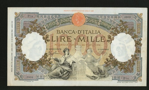 Italy banca italia - banca, 1940