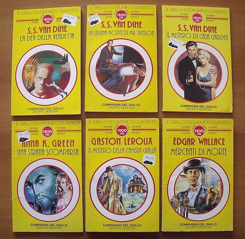 Sei libri gialli - -, buone