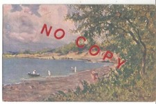 Modena 30.11.1918. Buscaglione Paesaggio marino al Tenente Aldo Santi di Vignola