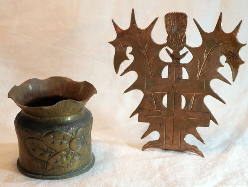 Petit lot trench art dont - petit,