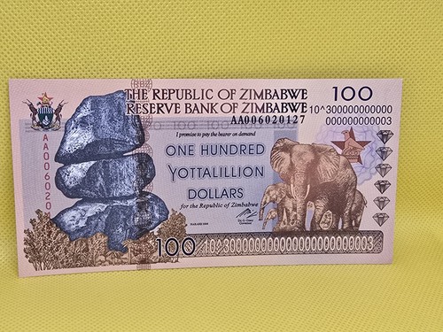 Banconota suvenir zimbabwe - banconota,