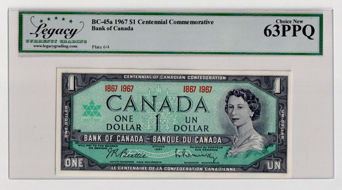Canada 1967 45a qe - $1,