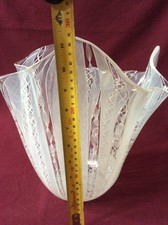 VASO FAZZOLETTO VETRO DI