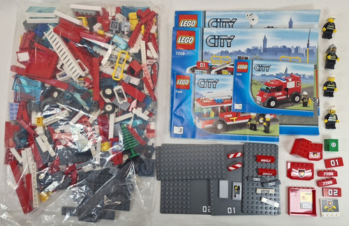 Lego city 7208 grande stazione - grande,