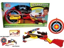 Balestra con Frecce Bersaglio Dardo e Ventosa Mirino set Arco Frecce Giocattolo
