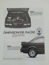 Ritaglio Pubblicità Maserati