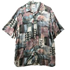 Zara Abstract Print Shirt Mens