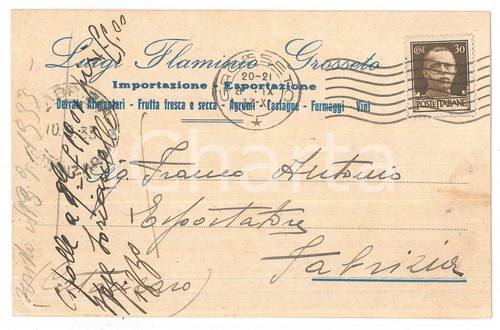 1933 grosseto luigi flaminio - grosseto,