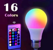 Lampadina LED RGB 16 colori