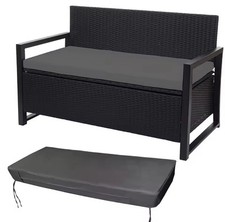 Cuscino per panca esterno 2-3 posti cuscino comodo per altalena da giardino