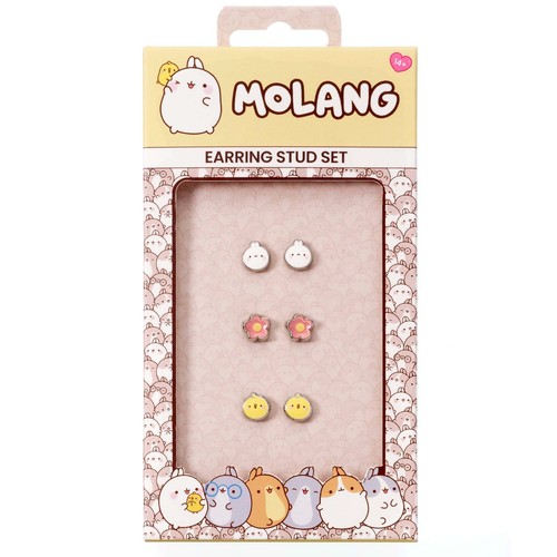 Set orecchini perno molang e - set,