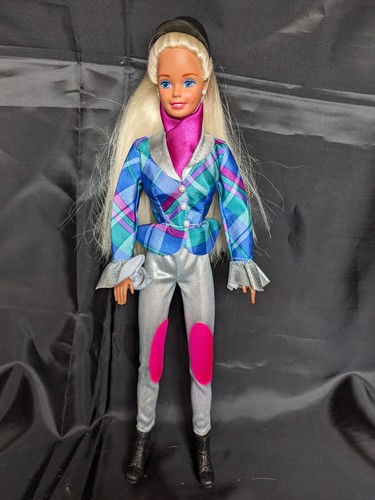 Barbie and champion horse - and,
