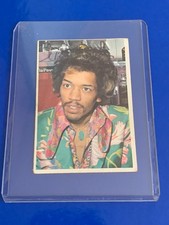 JIMI HENDRIX RARA STICKERS/FIGURINA EDIS CANTANTI 1969 N°43 NEW