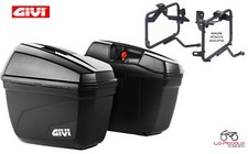 GIVI VALIGIE LATERALI MONOKEY E22 + ATTACCHI PLR6401 TRIUMPH TIGER 800 XR 2015