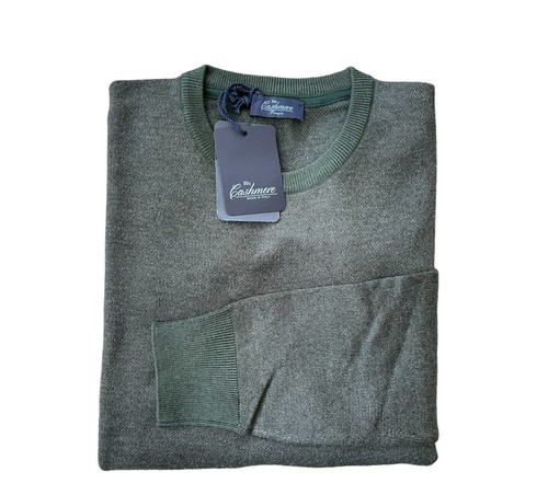 Blu cashmere maglia - cashmere, uomo