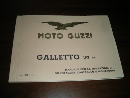 Moto guzzi manuale operazioni - moto,