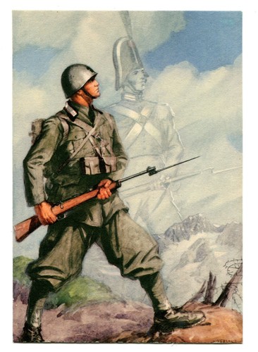Cartolina carabinieri reali - carabinieri,