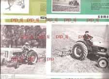 SOMECA ERPICI VOLTAFIENO RATEAU FANEUR L11 HERSES Z 1965 BROCHURE PUBBLICITà