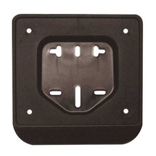 Rear license plate holder