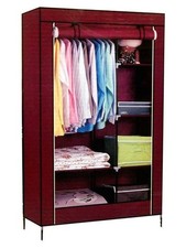 Armadio Guardaroba in Stoffa Salvaspazio 105x45x175cm Organizer Vestiti