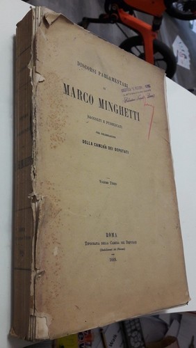Discorsi parlamentari marco - discorsi, di