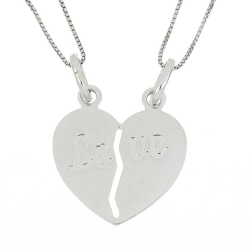 Broken heart pendant 21 - broken, mm