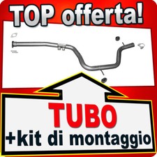 Tubo intermedio per VOLVO V70 III 2.0 D 163CV 2.4 D 163 175 185 205CV 2007-2016