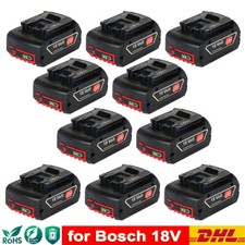 10x Batteria per Bosch 18V 5Ah