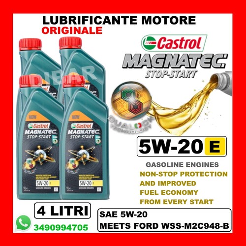 Olio castrol magnatec - olio,