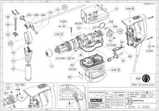 RICAMBI PER  HILTI TE56  (seleziona posizione da spaccato)