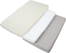 Lenzuola Lettino Set 3 Neonato