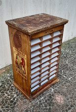 Mobiletto espositore Super Iride tingete abiti tessuti Benelli Prato Toscana