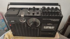 VINTAGE JVC 3060EU RADIO TV CASSETTE RECORDER stereo boombox raro Funzionante