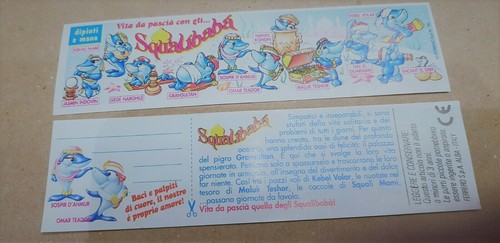 Kinder cartina squalibaba - kinder,