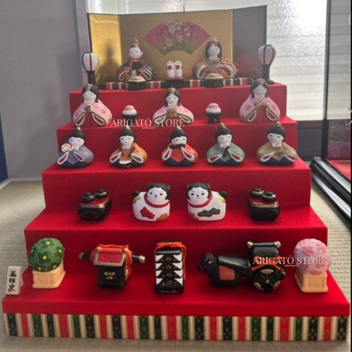 Bambole giapponesi hina set - bambole,