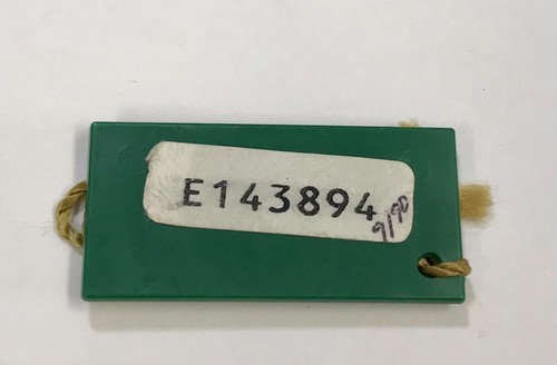 Rolex green tag - green, hangtag